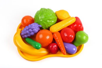 Set de fructe si legume pe tava Technok 