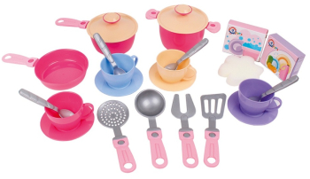 Set de vesela cu scurgator Technok in cutie 