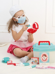 Set doctor stomatologie Technok cu accesorii in gentuta 