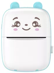 Set Mini Imprimanta Foto Portabila 1x Set de Markere 5x Role de Hartie Termica 5x Role Hartie Adeziva Flippy Incarcare USB Bluetooth Model 