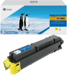 Toner Premium G&G 10K Kyocera TK-5380Y Yellow TK5380Y 1T02Z0ANL0 pentru ECOSYS MA4000cifx MA4000cix PA4000cx 