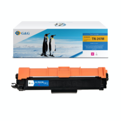 Toner Premium G&G 2.3K Brother TN 247 Magenta TN-247M TN247M pentru DCP L3510CDW L3550CDW HL L3210CW L3270CDW MFC L3730CDN L3770CDW 