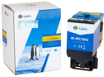 Toner Premium G&G 2.3K Lexmark 71B20C0 Cyan Return Program pentru CS317dn CS417dn CS517de CX317dn CX417de CX517de 