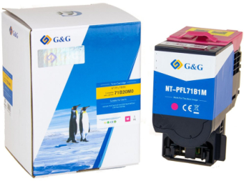 Toner Premium G&G 2.3K Lexmark 71B20M0 Magenta Return Program pentru CS317dn CS417dn CS517de CX317dn CX417de CX517de