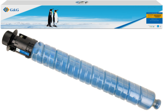 Toner Premium G&G 22.5K Ricoh IM C4500 Cyan 842286 pentru IM C4500 C5500 C6000 