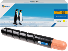 Toner Premium G&G 27K Canon EXV 29 Yellow 2802B002 C-EXV29Y CEXV29Y pentru imageRUNNER iR ADVANCE C5030 C5030i C5035 C5035i C5235i 