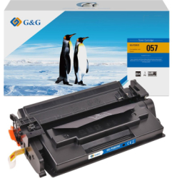 Toner Premium G&G 3.1K Canon 057 Black 3009C002 CRG-057 CRG057 pentru i SENSYS LBP 223dw 226dw 228x MF 443dw 445dw 446x 449x 453dw 