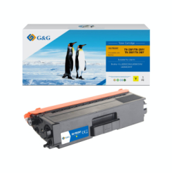 Toner Premium G&G 3.5K Brother TN 326 Yellow TN-326Y TN326Y pentru DCP L8400CDN L8450CDW HL L8250CDN L8350CDW MFC L8650CDW L8850CDW 