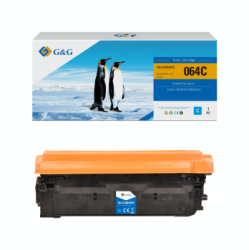 Toner Premium G&G 5K Canon 064 Cyan 4935C001 CRG-064C CRG064C pentru i SENSYS LBP 722Cdw MF 832Cdw