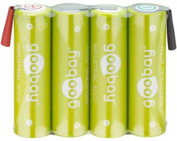 Acumulator 4x AA R6 2100mAh 4.8V NiMH Goobay 