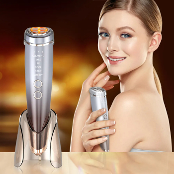 Aparat pentru Tratament Facial si Intretinerea Pielii 6 in 1 CZAY® Lifting Antirid Curatare Cearcane Tehnologie RF Tehnologie EMS 
