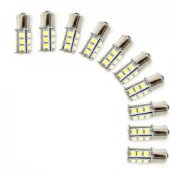 Bec LED de frana auto BA15S SMD 12V 5W 290lm Carguard 1buc 