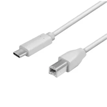 Cablu USB2.0 TYPE C - USB B tata 1m 3A gri LOGILINK CU0160 4052792053159 