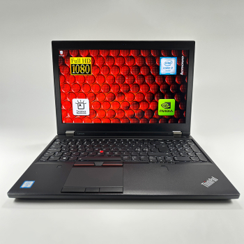 Laptop Lenovo Thinkpad P51 Intel i7 - 7820HQ 32 GB RAM 1 TB SSD 15.6 inch FULL HD NVIDIA Quadro WORKSTATION CA NOU RUCSAC CADOU 