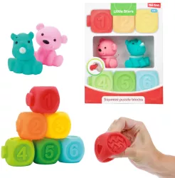 Little Stars Cuburi senzoriale pentru bebelusi - Toi-Toys 
