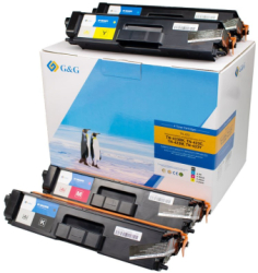 Pachet tonere premium G&G Brother TN 423 TN-423 TN423 pentru DCP L8410CDN HL L8260CDW L8360CDW MFC L8690CDW L8900CDW 