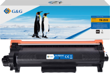 Toner Premium G&G 1.2K Brother TN 2590 Black TN-2590 TN2590 pentru HL L2402D L2442DW L2460DN DCP L2600D L2622DW L2640DN MFC L2802DN 
