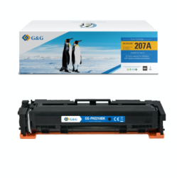 Toner Premium G&G 1.35K HP 207A Black W2210A HP207A pentru Color LaserJet Pro M255dw M282nw M283fdn M283fdw 