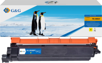 Toner Premium G&G 2.3K Brother TN 248 XL Yellow TN-248XLY TN248XLY pentru MFC L3760CDW L8340CDW L8390CDW HL L8230CDW L8240CDW L3220CW 