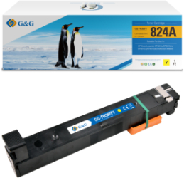 Toner Premium G&G 21K HP 824A Magenta CB383A HP824A pentru Color LaserJet CP6015dn CP6015xh CP6015de CM6030 CM6030f CM6040 CM6040f 