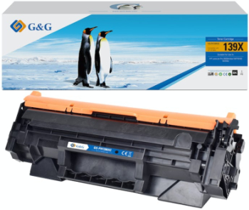 Toner Premium G&G 4K HP 139X Black W1390X HP139X pentru LaserJet Pro 3002dn 3002dw MFP 3102fdw 3102fdn 