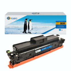 Toner Premium G&G 5.5K Canon 069H Cyan 5097C002 CRG-069HC CRG069HC pentru i SENSYS LBP 673Cdw MF 754Cdw 752Cdw 