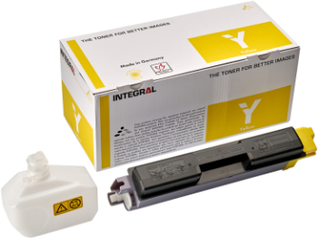 Toner Premium INTEGRAL 2.8K Kyocera TK-580Y Yellow TK580Y 1T02KTANL0 pentru FS C5150DN ECOSYS P6021cdn 