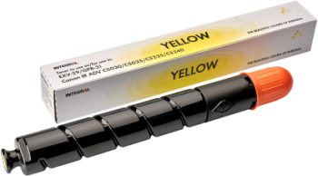 Toner Premium INTEGRAL 27K Canon EXV 29 Yellow 2802B002 C-EXV29Y CEXV29Y pentru imageRUNNER iR ADVANCE C5030 C5030i C5035 C5035i 