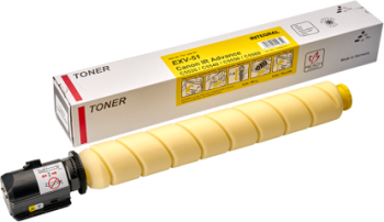 Toner Premium INTEGRAL 60K Canon EXV 51 Yellow 0484C002 C-EXV51Y CEXV51Y pentru imageRUNNER iR ADVANCE C5535 C5535i C5540i C5550i 
