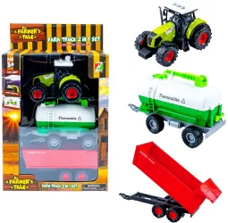 Tractor cu cisterna muzica si lumina 