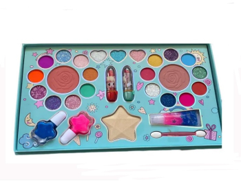 Trusa de machiaj pentru fetite 30 in 1 Unicorn 