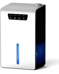 Umidificator si Dezumidificator Smart 2in1 3.5L Lumini Ambientale 7 Culori Ionizare 70W Control Digital Silention Anti-Mucegai Bacte