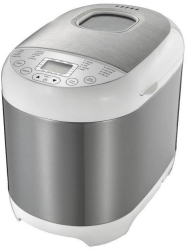 Aparat de paine Crown CBM-6522 550W 1l 19 programe Timer display LCD Memorie Alb/otel inoxidabil 