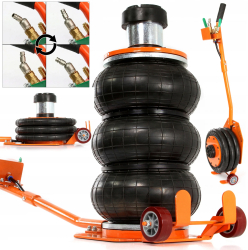 Cric pneumatic 3.5 Tone profesional cu perna de aer cu inaltator vulcanizare 14-50cm M80140 