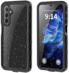 Husa pentru Samsung Galaxy A16 4G / A16 5G - ShellBox Waterproof IP68 Case - Black 