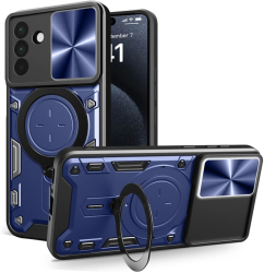 Husa pentru Samsung Galaxy A56 5G - Techsuit CamGuard Pro - Blue 