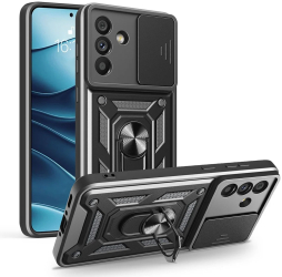Husa pentru Samsung Galaxy A56 5G - Techsuit CamShield Series - Black 