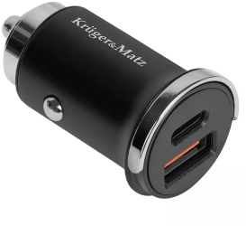 Incarcator auto USB /USB type C QC3.0 PD 30W Kruger&Matz KM0871 