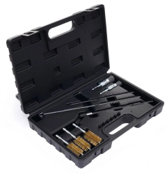 Trusa perii curatare canale injectoare bujii 14 piese KD10048 