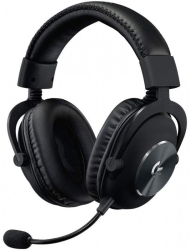 Casti gaming Logitech G PRO X functie BLUE VOCE USB Negru 981-000818 Resigilat