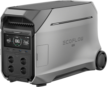 Incarcator solar Ecoflow Delta 3 Pro capacitate 4096Wh putere 4000W argintiu dimensiuni (693x341x410mm) 