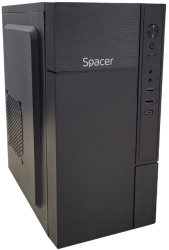 Carcasa fara sursa mATX Spacer SPCS-OC-MINI negru 