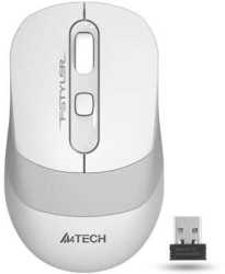 Mouse optic wireless A4Tech FG10 White 2000 dpi alb-gri 
