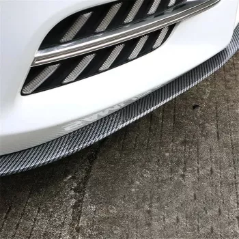 Protectie spoiler prelungire bara fata/spate din cauciuc culoare CARBON Negru 