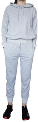 Trening dama One cu maneca lunga si pantaloni lungi bumbac M gri melange 