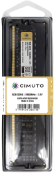 Memorie RAM 16 GB ddr4 2666 Mhz 1.2V CL17 CIMUTO original pentru calculator black edition 