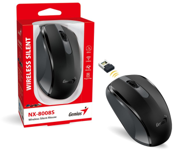 Mouse optic wireless Genius NX-8008S 31030028400 negru 