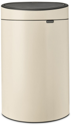 Brabantia Touch Bin Cos de gunoi nou 40 l Deschidere lina si silentioasa Deschidere mare Bej 