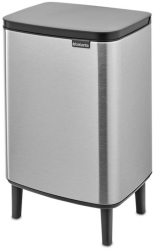 Cos de gunoi Brabantia Bo Small Hi 12 l Deschidere lina si silentioasa Inox 