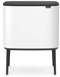 Cos de gunoi Brabantia Bo Touch 36 l Deschidere lina si silentioasa Deschidere mare Alb 